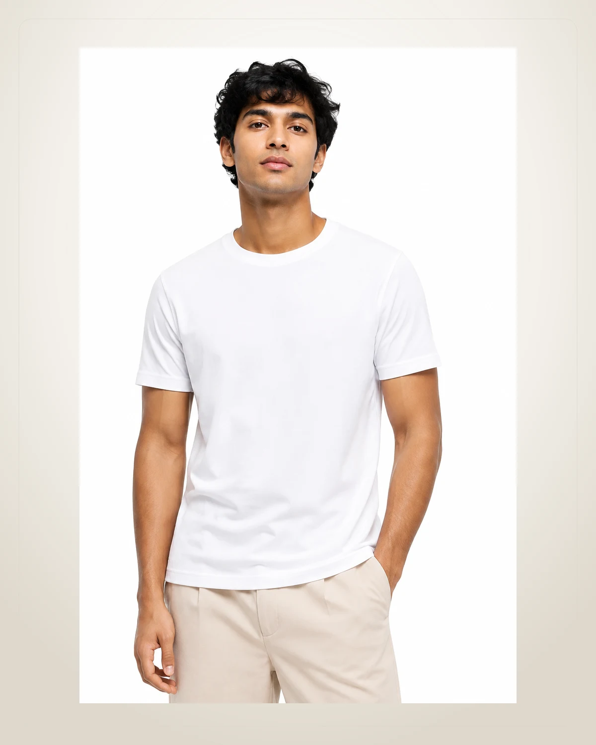 Denvox Essential White Tee